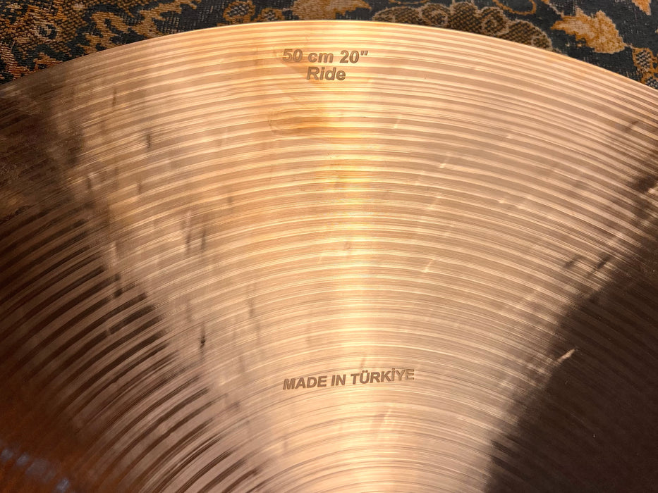 ULTRA LIGHT Papery COMPLEX Bosphorus JAZZ MASTER 20” Paper Thin Ride Crash 1360 g MINT