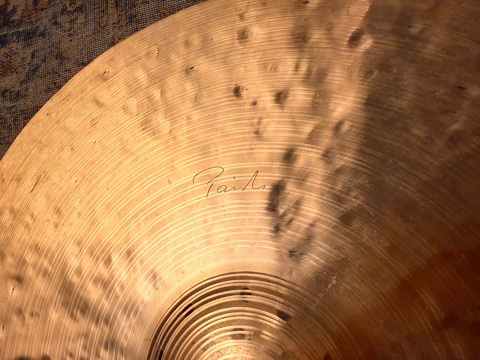 PAISTE Original ETCHED LOGO TRADITIONAL EXTRA THIN Crash 16” 928 g ULTRA COMPLEX! Rare!