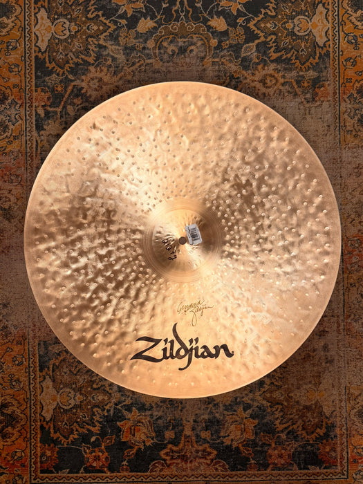 Zildjian K CONSTANTINOPLE OVERHAMMERED THIN 22” Ride THIN ONE!! IMMACULATE! Only 2127 g Light Airy! Crashable