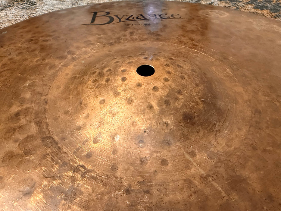 Meinl BYZANCE DARK Crash 18” RAW UNLATHED Complex 1374 g CLEAN! WHY Pay $430???