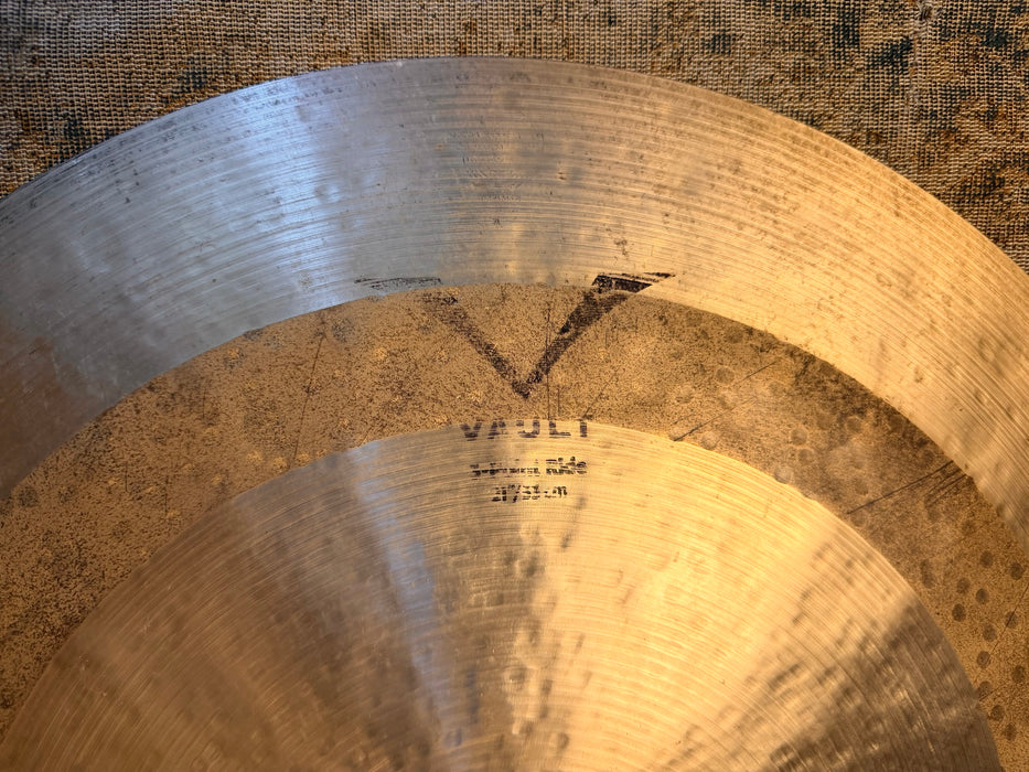 Sabian HHX VAULT JACK DEJOHNETTE 3-POINT 21” Ride THIN EARLIER VERSION at 2378 g Controlled