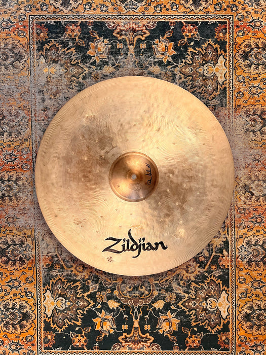 Rare Adam Nussbaum SIGNED Zildjian K CONSTANTINOPLE RENAISSANCE 22” Ride 2622 g 1st Ones!