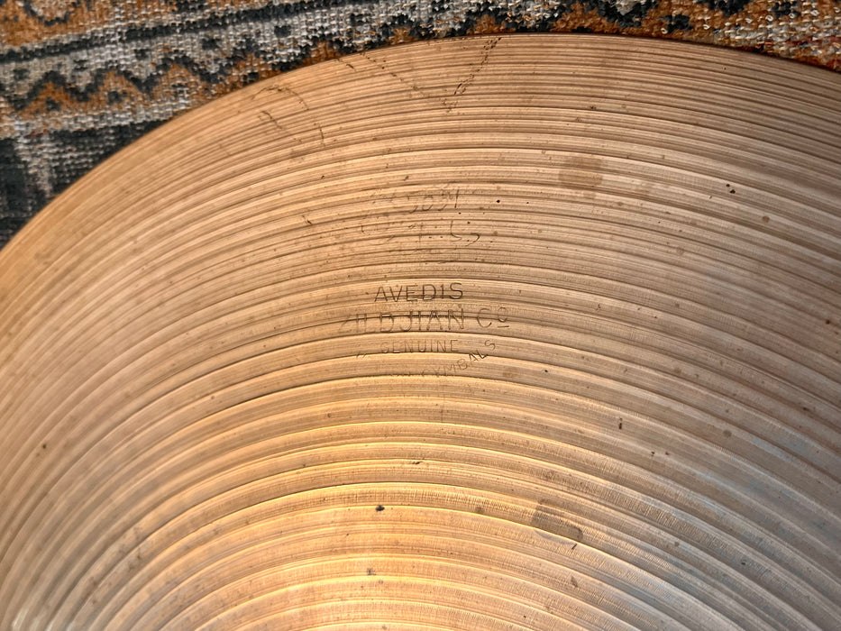 Vintage Zildjian 1960s New Beat Hihats 14” Only 814 1298 g Light SMOOTH Tone! EARLY NEW BEATS