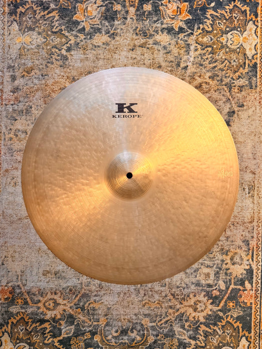 Zildjian KEROPE Crash Ride 19” From 1st YEAR! AMAZING SHAPE! 1616 g Light Controlled Versatile!
