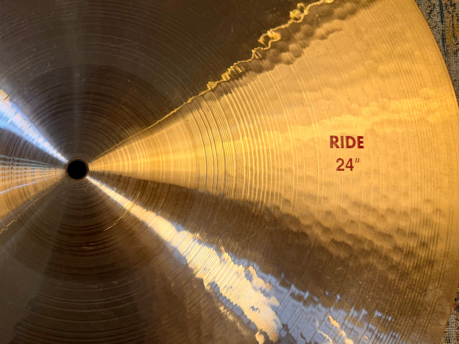 PAISTE 24” 2002 Ride 2 FOOT GOLIATH CLASSIC Tone! 3888 g VERY CLEAN! Don’t Pay $650!