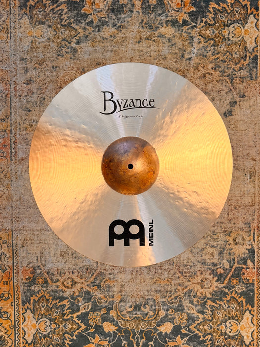 Meinl BYZANCE POLYPHONIC Crash 19” PERFECT! Traditional w RAW BELL 1618 g LIGHT RIDE