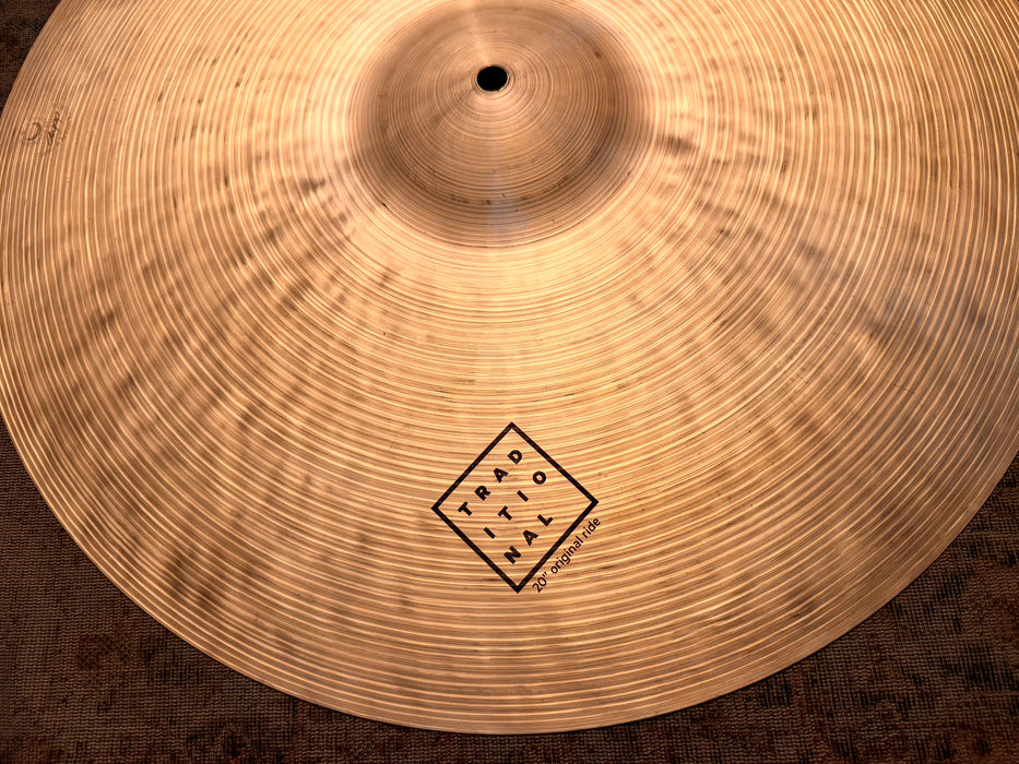 ISTANBUL AGOP Traditional Original Ride 20” or Crash IMMACULATE Only 1876 g Incredible Sounding!