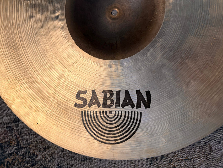 Sabian HH POWER BELL RIDE 22” VINNIE PAUL EARLIER Version! Iconic RAW BELL! 3810 g Why Pay $700?