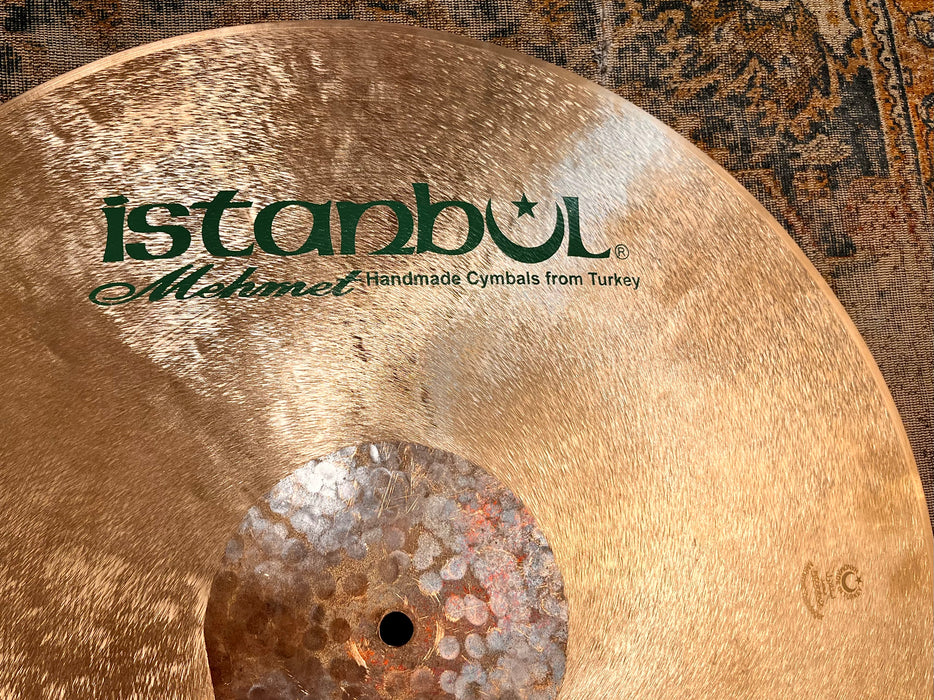 ISTANBUL Mehmet HORACIO EL NEGRO FLAT RIDE 22” Immaculate! 2418 g Controlled Ultra Smooth