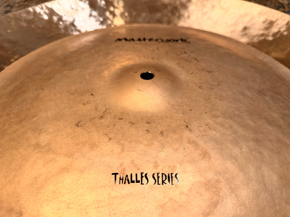 HUGE WIDE EDGE Massive 22” Masterwork China Swish 1686 g Super Old School Responsive COMPLEX!