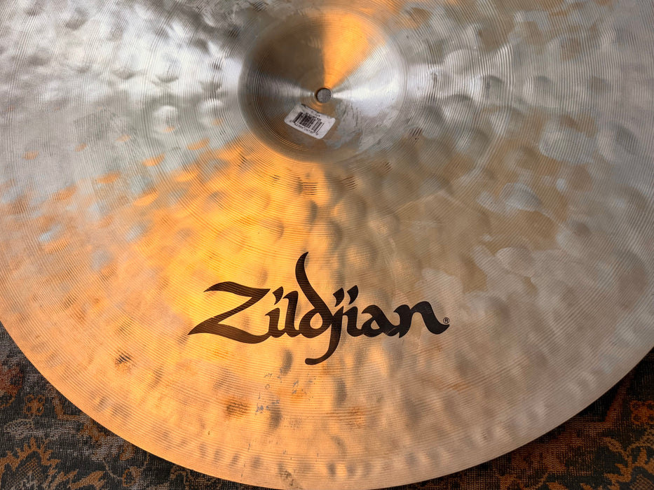 Zildjian 24” K LIGHT RIDE Hand Picked MASSIVE 2 Foot Golden GLOWING Complex Beauty! 3252 g