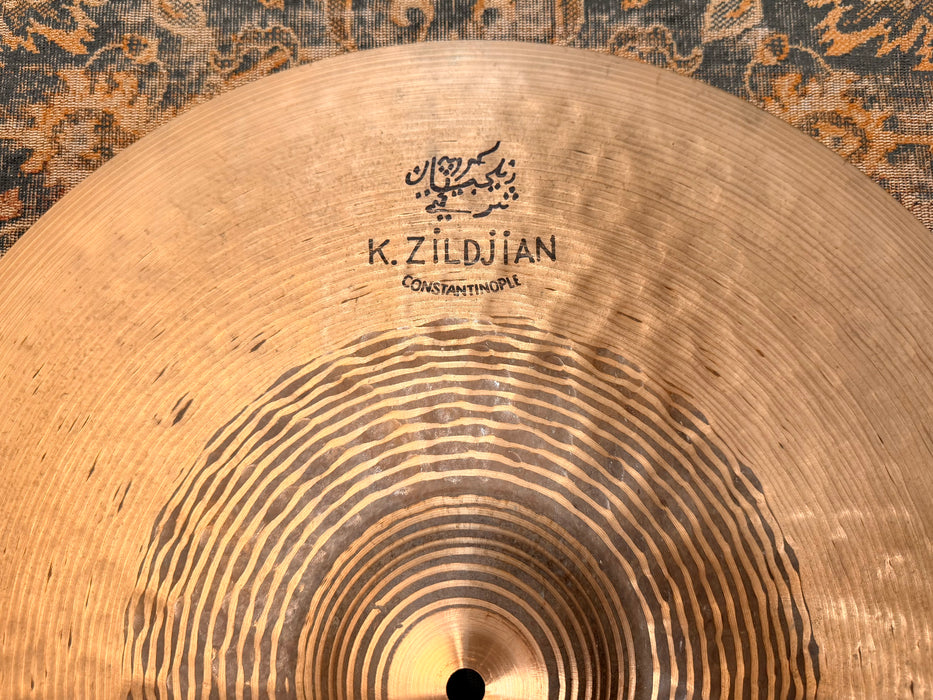 ZILDJIAN K CONSTANTINOPLE HI BELL Medium Thin LOW 20” Ride Crash 1964 g LIGHT PAPERY! Rare