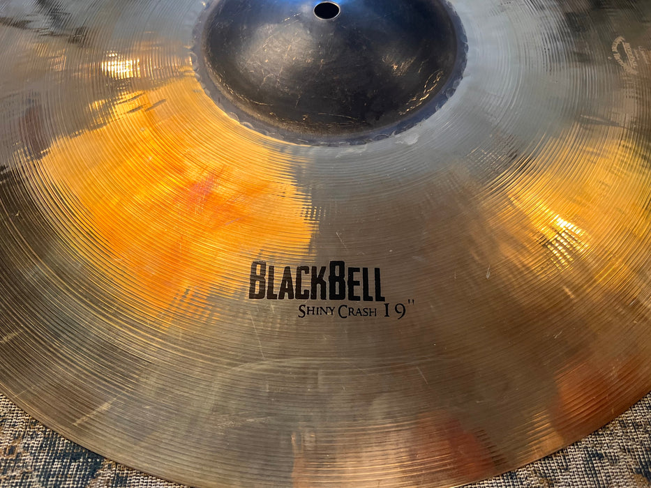 SHIMMERING DARK ISTANBUL Mehmet Black Bell Crash 19” 1551 g CLEAN Gorgeous