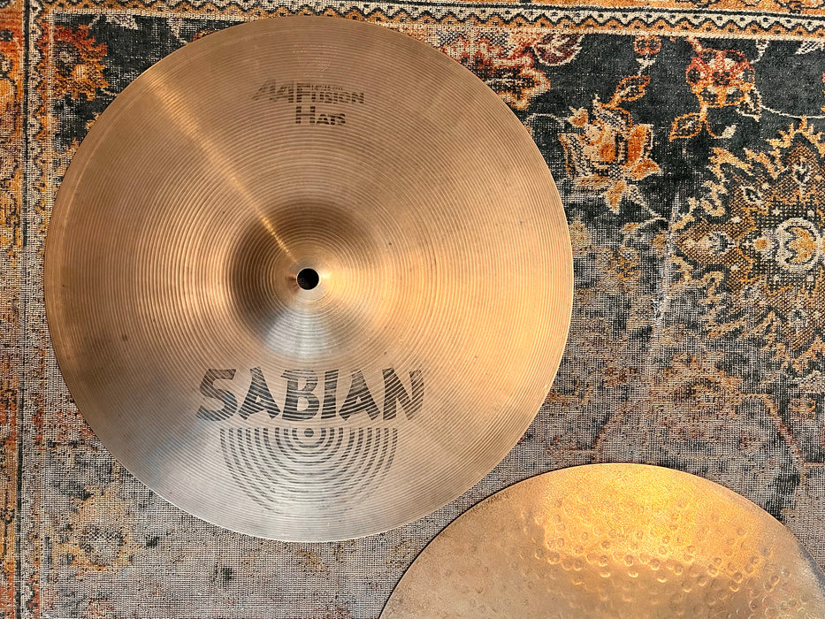 Sabian FUSION Hihats 14s” 1068 1614 g CRISP K/Z style CLEAN TONE! Articulate! Brilliant FINISH AA