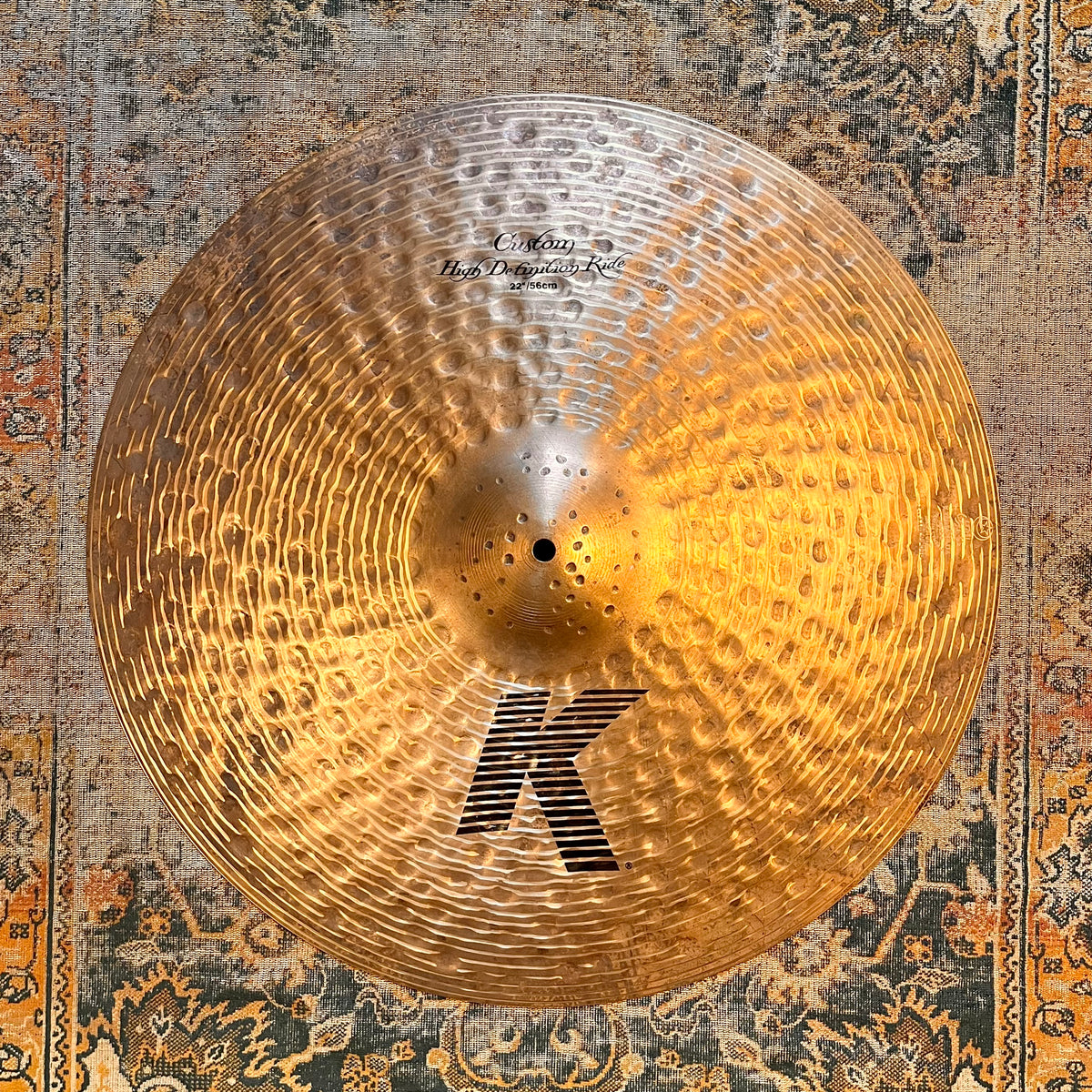 Zildjian K Custom High Definition Ride 22” 2678 g PERFECT Blend of