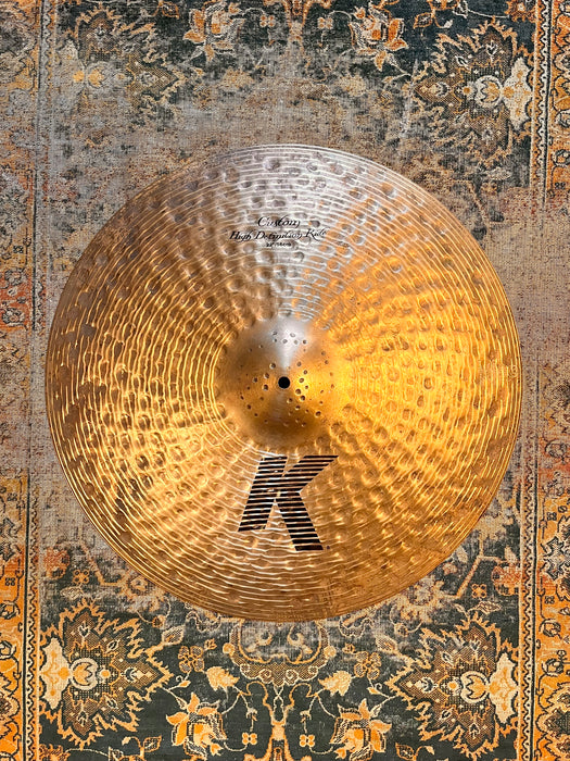 Zildjian K Custom High Definition Ride 22” 2678 g PERFECT Blend of DRY + Complexity! 400th ANNIVERSARY