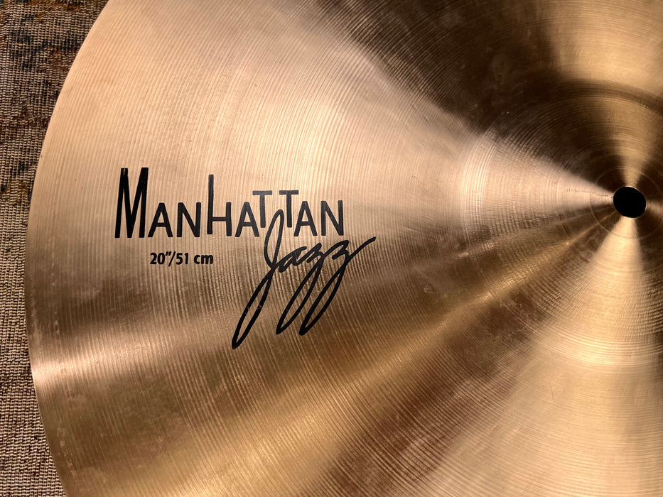 Very SMOOTH Focused Sabian HHX 20” MANHATTAN Ride 1845 g Super CLEAN