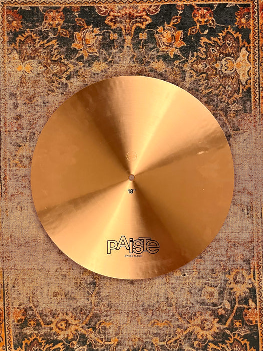 Paiste 602 THIN FLAT RIDE 18” Only 1460 g Shimmering WOBBLE Crystalline Tone! DON’T $570!