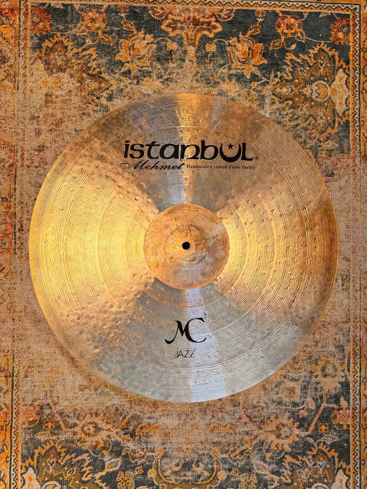 Rare ULTRA DARK Complex Istanbul Mehmet 21” MC Jazz Ride Crash 2209 g PERFECT! CRASHABLE