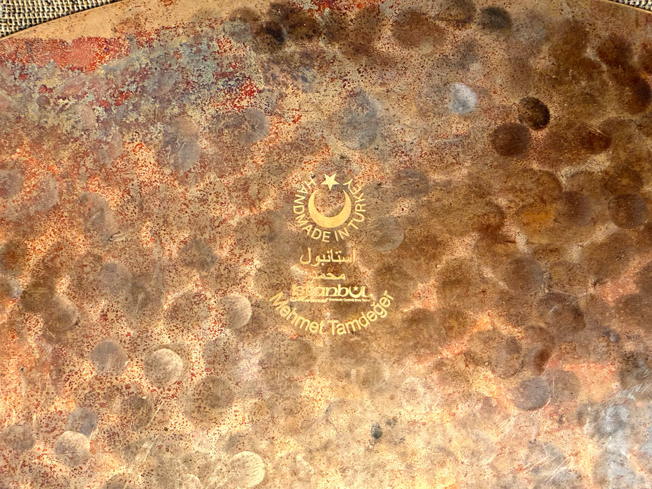 STUNNING TURK Istanbul Mehmet Origin Dark 22” Ride 2390 g MINT! DRY Unlathed RAW! Beautiful SIENNA!