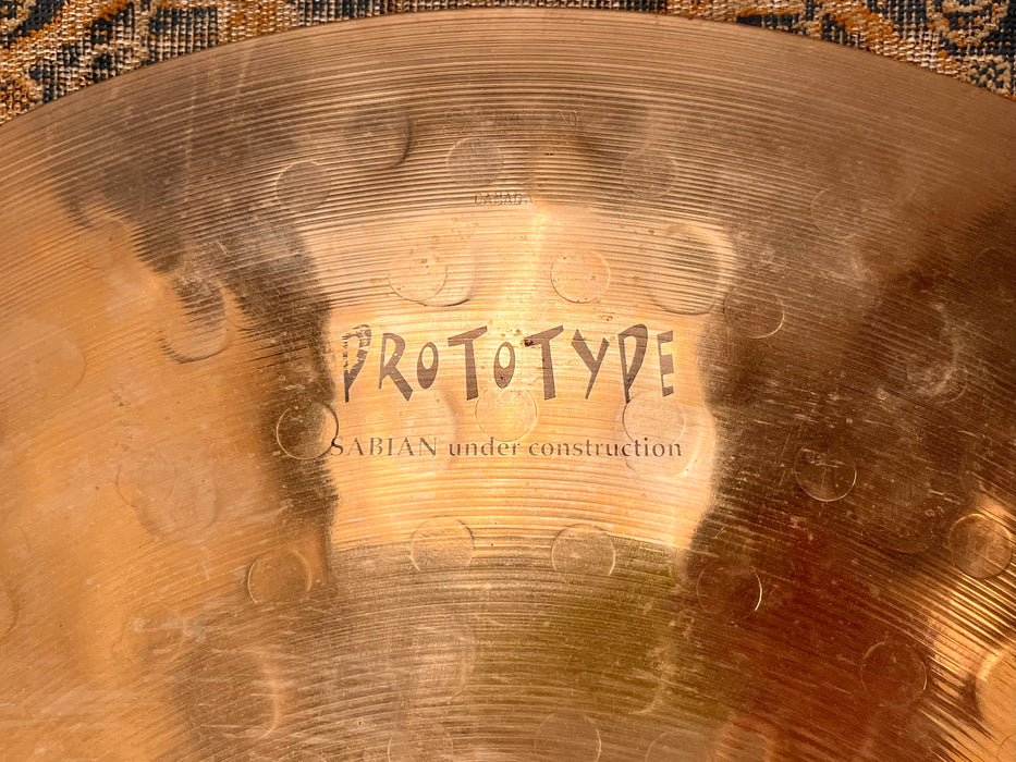 MARK LOVE Anointed Sabian PROTOTYPE HHX COMPLEX Ride 20” 2258 g SIGNED! Brilliant One-Off!