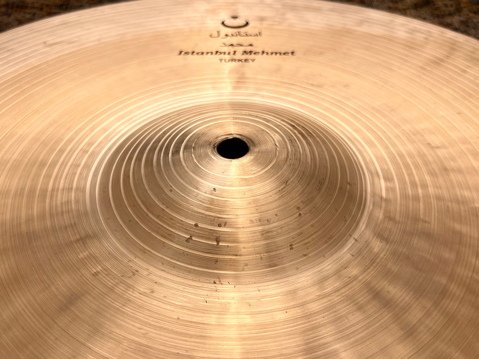 Istanbul Mehmet NOSTALGIA Crash 18” 1314 g VERY THIN! Warm Glowing Tone! Perfect! Responsive!
