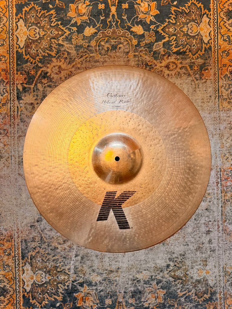 Zildjian K CUSTOM HYBRID 21” Ride 3150 g But CRASHABLE! Versatile