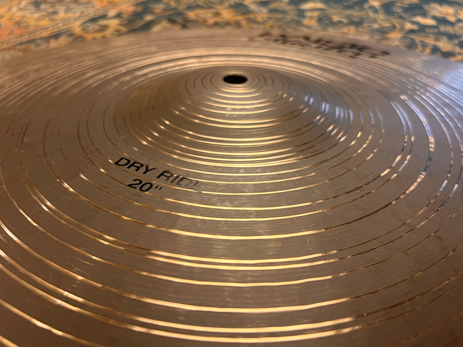 PERFECT PAISTE MASTERS DRY RIDE 20” 2034 g CLEAN DRY
