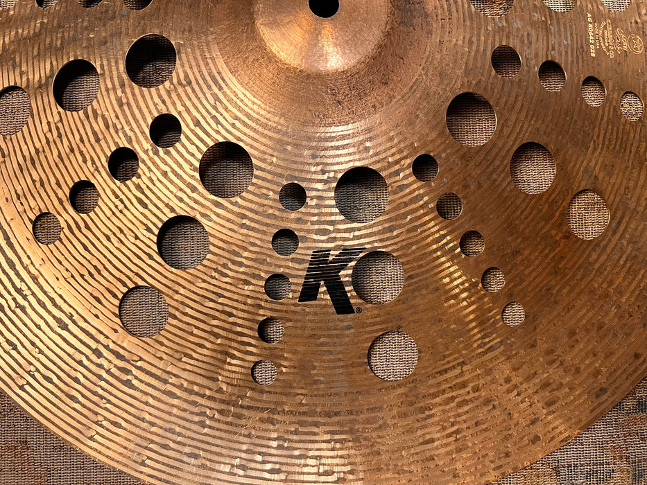 Zildjian K Custom SPECIAL DRY TRASH China 18” PAPERTHIN at only 1198 g Perfect! Why Pay $460
