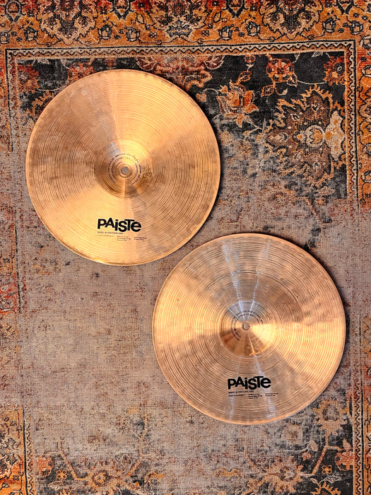 Paiste Signature DARK CRISP 13” Hihats 716 1256 g DON’T PAY $670! These DO EXACTLY What They Promise!