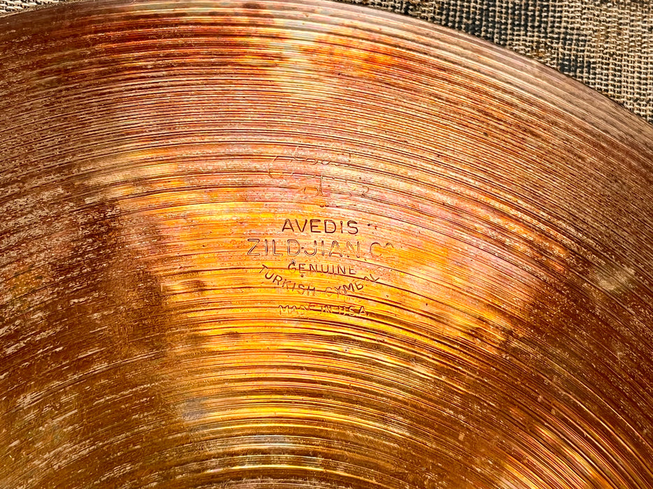 1960s Vintage Zildjian 14” Hihats 888 906 g RINGO Light Whipsy Classic 60s TONE! Complex!