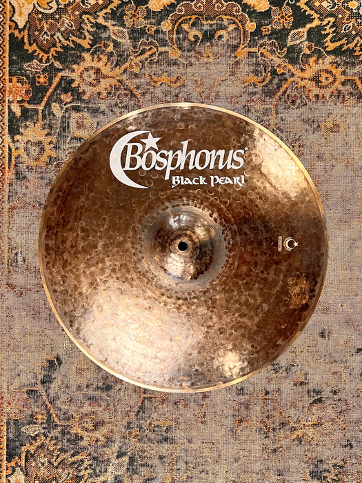 Light Complex FAST Bosphorus Black Pearl 16” Crash ONLY 936 g PERFECT! Quick! BLACKENED Finish