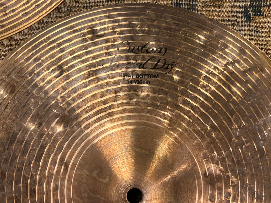 IN BAG MINT DRY Dark Zildjian K Custom SPECIAL DRY Hihats 14” 888 1340 g