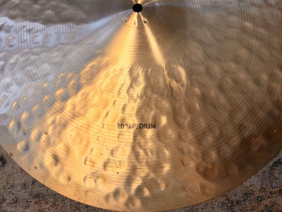 Zildjian K CONSTANTINOPLE 20” Medium Ride SUPER CLEAN! DRY Stick Definition! 2094 g Gorgeous!