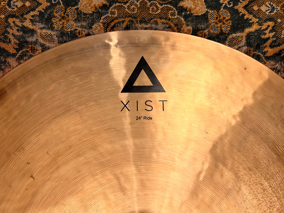 Istanbul AGOP 24” XIST Ride or Crash 3597 g Amazing Shape! Dark and HUGE! Versatile!