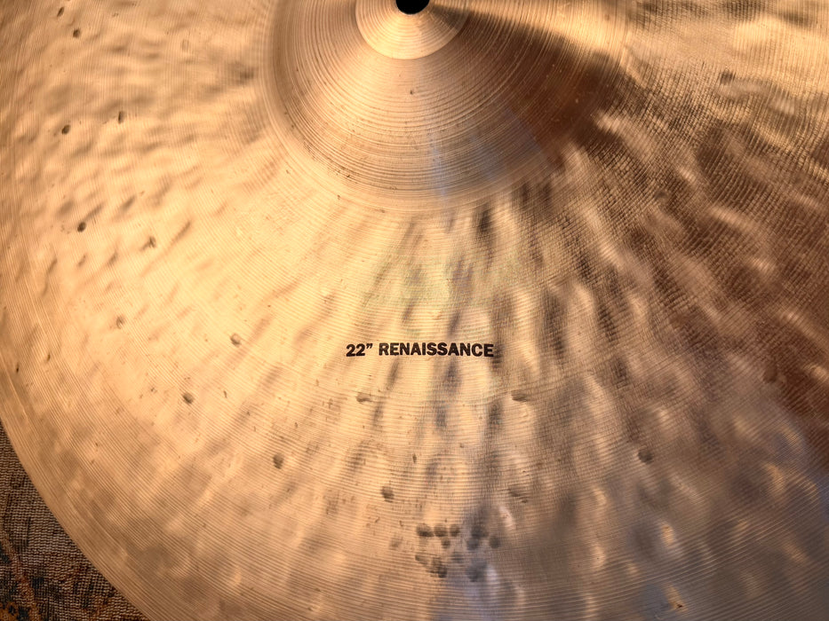 Zildjian K Constantinople Renaissance Ride 22” IMMACULATE Condition! PERFECT! 2576 g LIGHT AIRY
