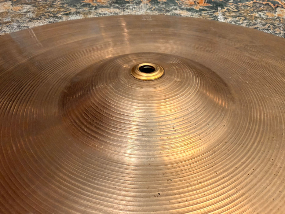Vintage Zildjian 1960s HAND HAMMERED PAPER THIN 22” Crash Ride AMAZING! ONLY 2194 g