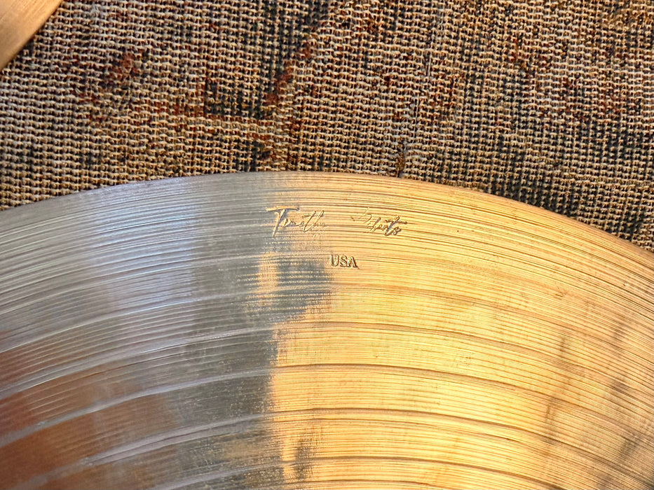 TIMOTHY ROBERTS Labyrinth Hihats LIGHT COMPLEX 14” PERFECT SHAPE! Hand Made! 941 1124 g