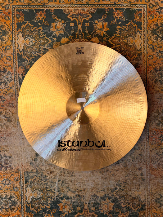 DARK SEMI-DRY ISTANBUL MEHMET SULTAN 22” Ride 3102 g GORGEOUS Definition! Still Crashable!