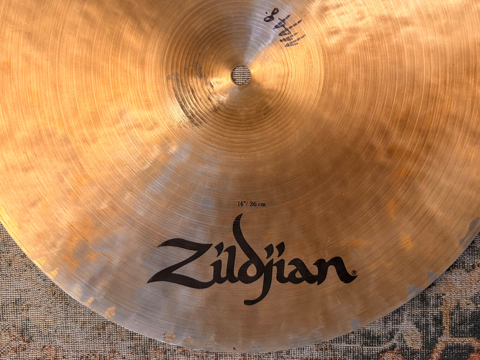 Rare Zildjian KEROPE Hihats 14” FIRST YEAR! THIN 890 1144 g CLEAN Gorgeous! LIGHT COMPLEX! Discontinued!