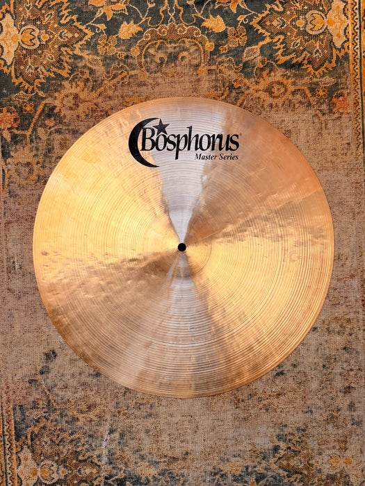Bosphorus MASTER 19” CRASH Light Ride ONLY 1378 g PAPERY LIGHT COMPLEX Airy! Perfect Cond!