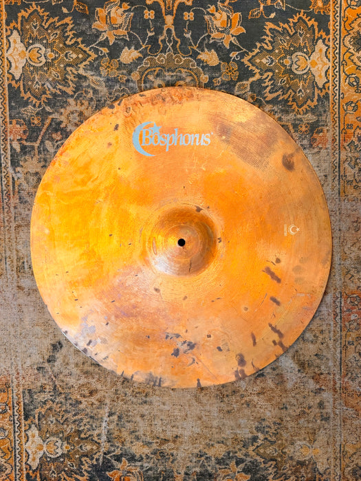 Unique Crazy Ass Ultra Dark Complex Bosphorus Prototype Blank 22” 1990 g CRASH RIDE! GORGEOUS!