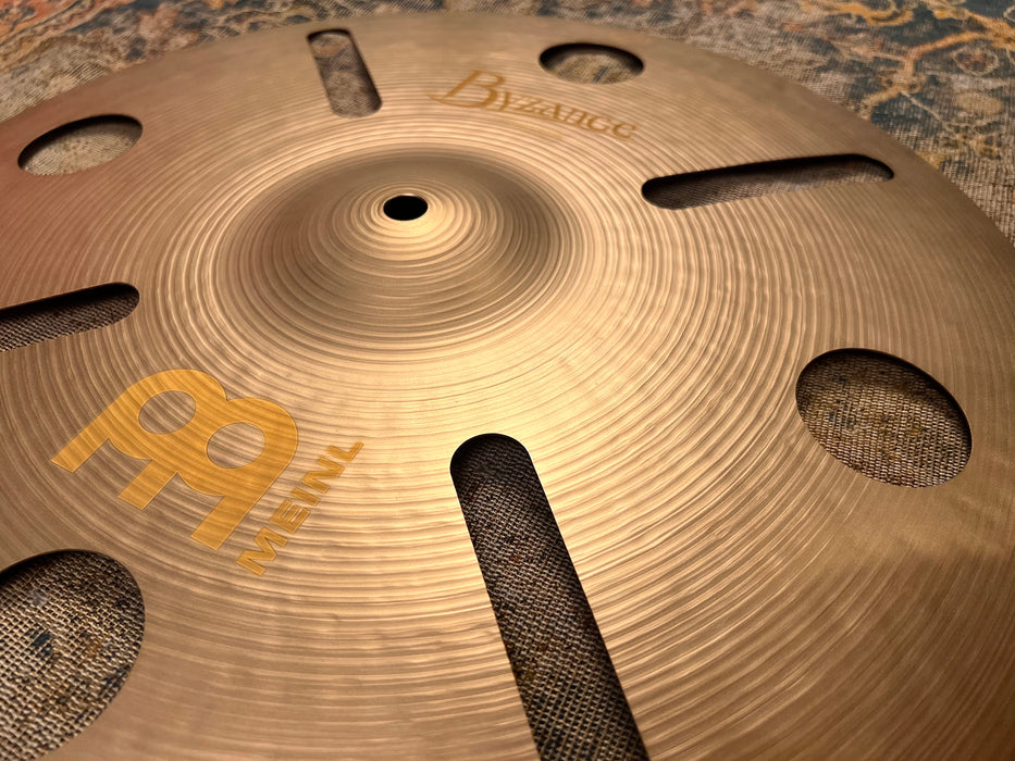 PAPERTHIN Hand Hammered Meinl BYZANCE TRASH Crash 16” 828 g PERFECT