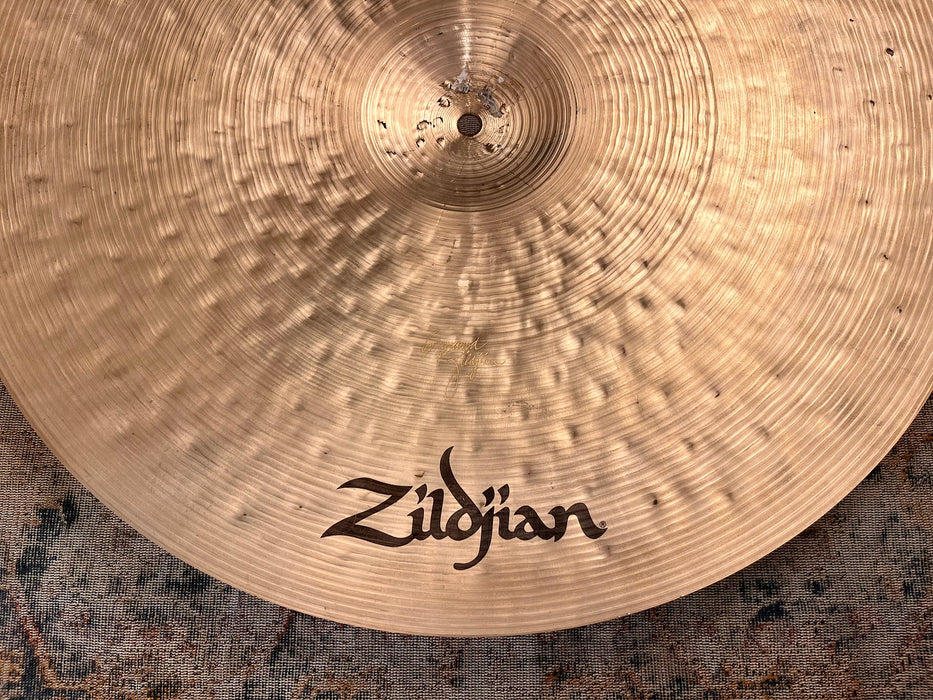 EARLIER Zildjian K CONSTANTINOPLE 22” MEDIUM THIN HIGH 2454 g Glowing Warm Smoky CRASHABLE