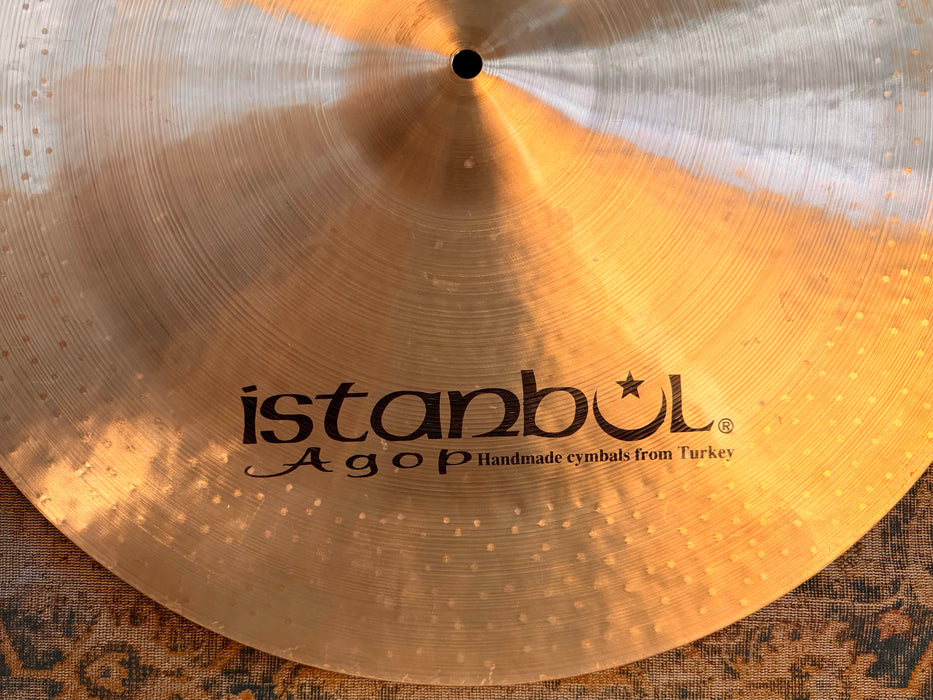 ISTANBUL AGOP 22” TRADITIONAL China Swish PAPER THIN Harder To Find ONLY 1684 g PERFECT