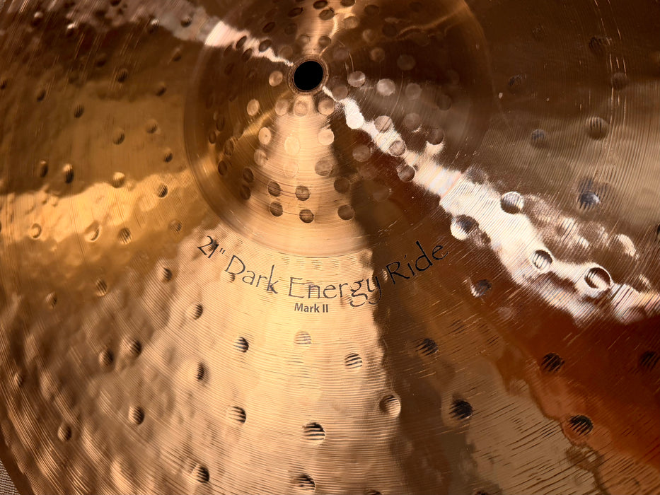 Paiste DARK ENERGY Ride MARK II 21” 2595 g Gorgeous Sounding! Crashable