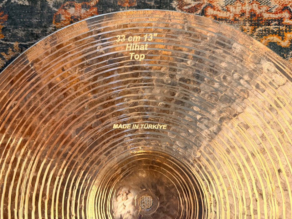 Rare Dry Crisp BOSPHORUS NEW ORLEANS 13” Hihats 850 976 g Articulate! IMMACULATE