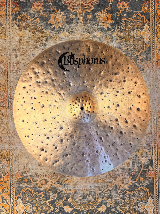 UNIQUE Light COMPLEX Bosphorus LOW BELL PROTOTYPE Ride Crash 22” IMMACULATE 2136 g Deep Hammered!