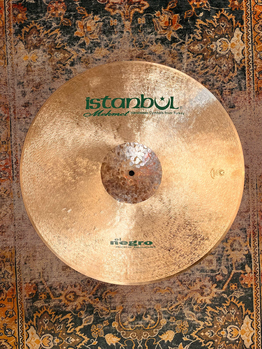 ISTANBUL Mehmet HORACIO EL NEGRO FLAT RIDE 22” Immaculate! 2418 g Controlled Ultra Smooth