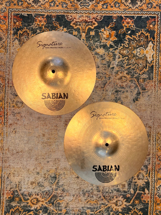 Very Rare DAVID GARIBALDI Sabian Jam Master Hihats 13” 926 1226 g 